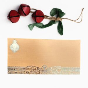 Gold Fancy Design Envelope