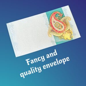 3D Paisley Print Vector Envelope