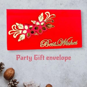 Paisley Flower Bunch Velvet Envelope